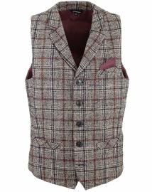 Weste Einreiher mit Revers 