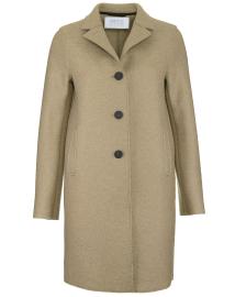 Boxy Coat Pressed Wool 