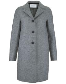 Boxy Coat Pressed Wool 