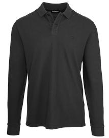 Langarm Poloshirt 