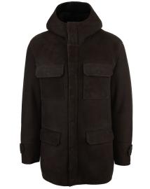 Ledermantel Lammfell 