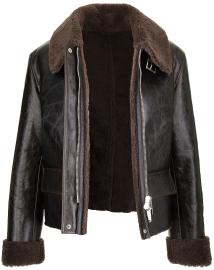Lederjacke Lammfell 