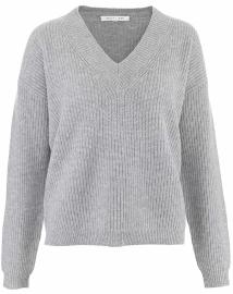 V-Neck Oversized Pullover 