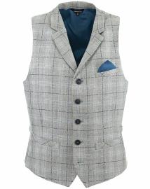 Weste Einreiher mit Revers 