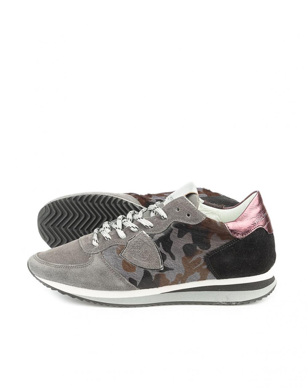 PHILIPPE MODEL Sneaker Tropez Pony Camouflage STAKKS