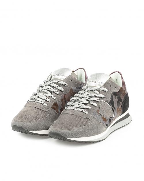 PHILIPPE MODEL Sneaker Tropez Pony Camouflage STAKKS