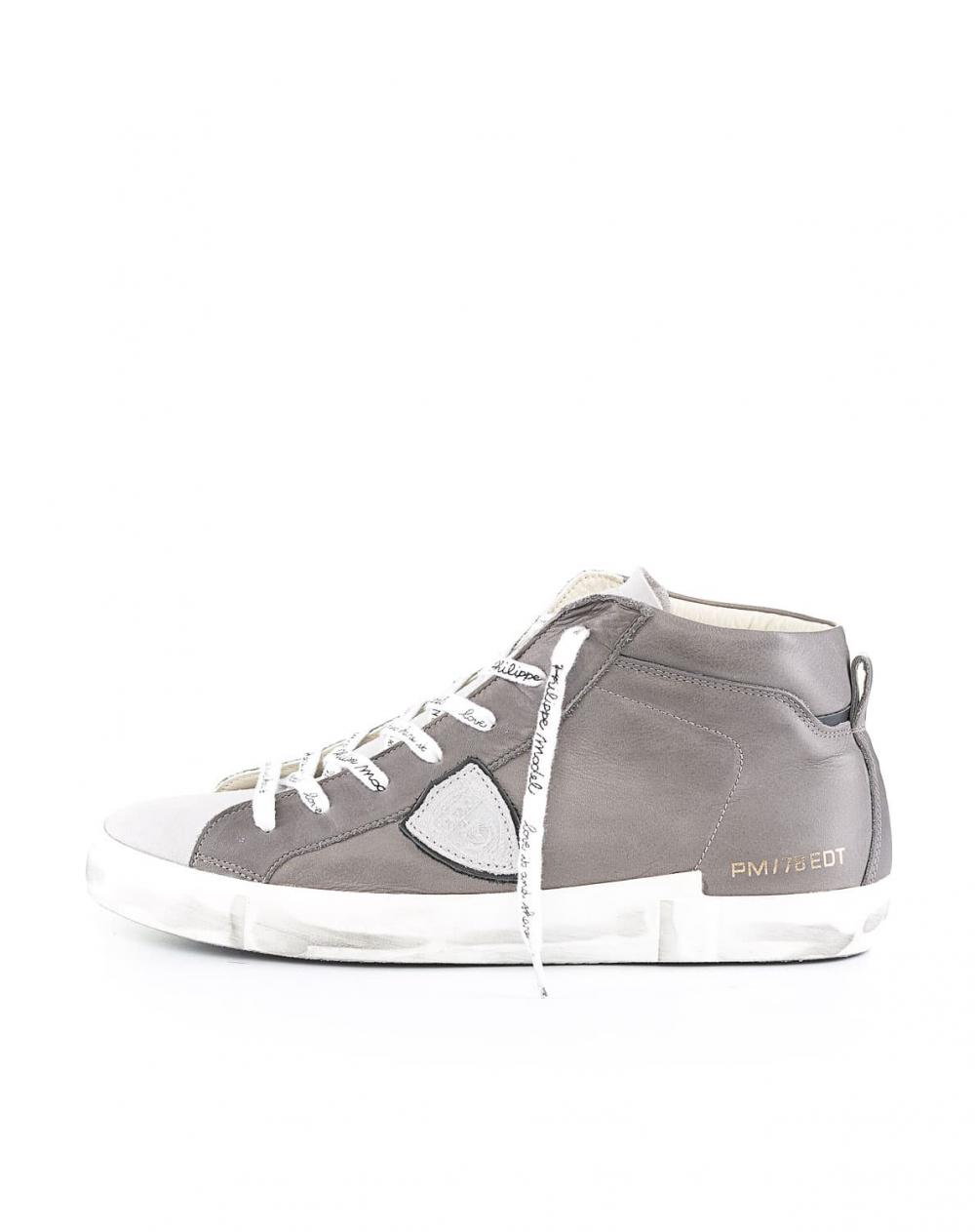 PHILIPPE MODEL Sneaker Paris High Grau STAKKS