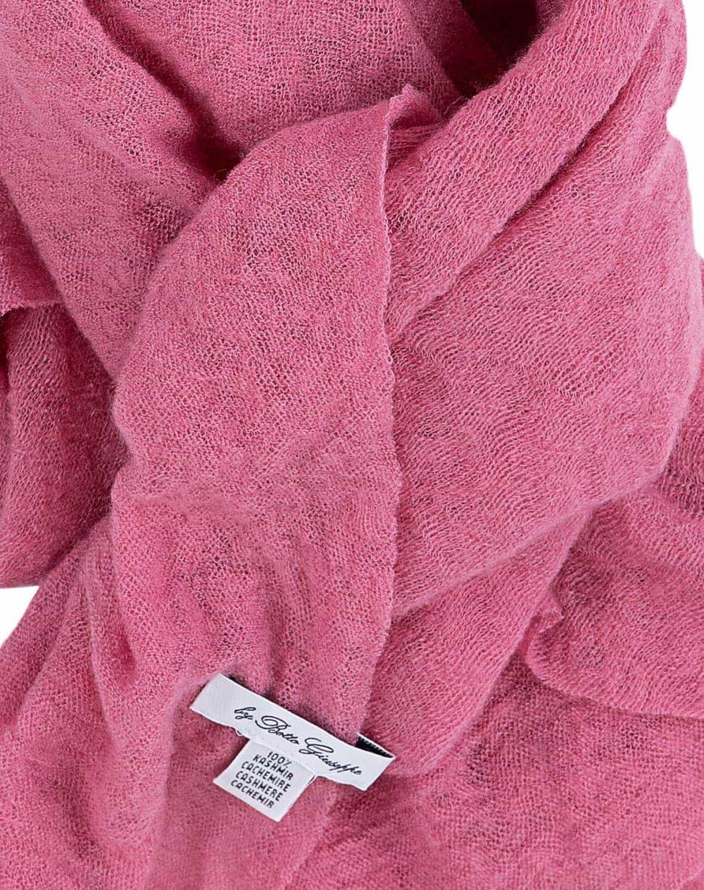 PIN1876 Cashmere Schal Plain Pink STAKKS